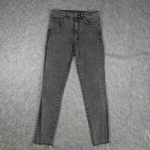 Ksubi Women's Skinny Jeans in Washed Black/Grey